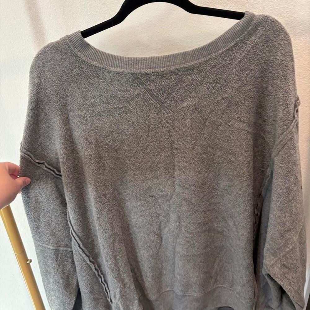 American-eagle Women's Grey Sweatshirt